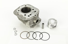 KIT CILINDRO + PISTON HONDA CG TITAN 2002/NXR125 BROS STD [W05112]